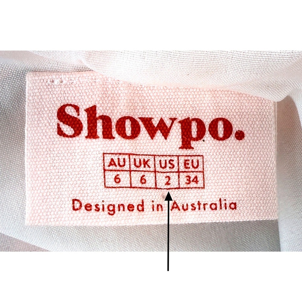 Showpo Floral Puff Sleeve Cut Out Mini Dress Sz US 2 Garden Party Euro Summer - Picture 3 of 10
